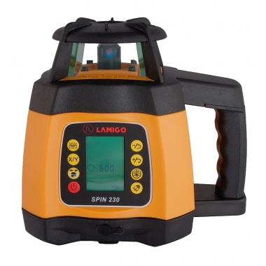 LAMIGO SPIN 230 NIWELATOR LASEROWY STATYW  ST140 + ŁATA + DIGGER RC